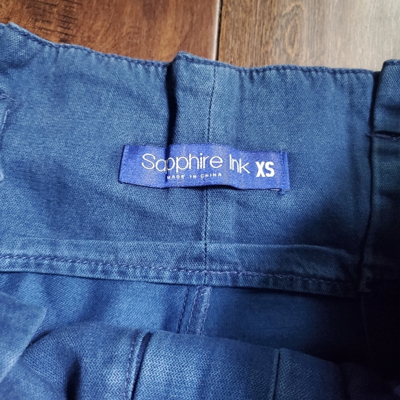 Sapphire Ink shorts size xs fits women's size 2 - Picture 3 of 3